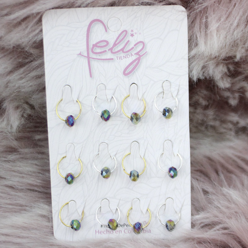Aros con murano