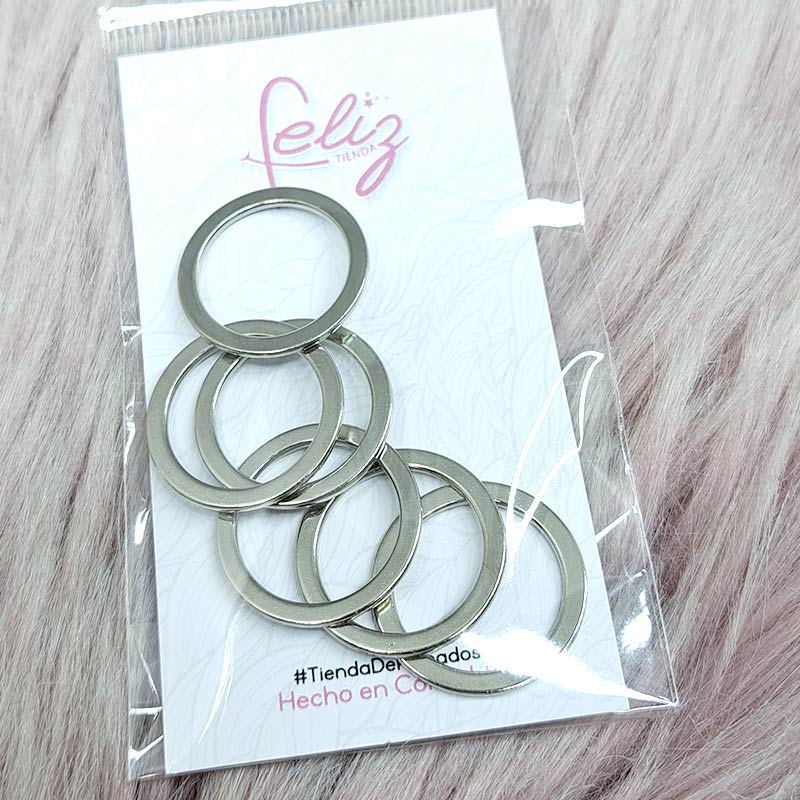 Argollas Planas Premium - No abren