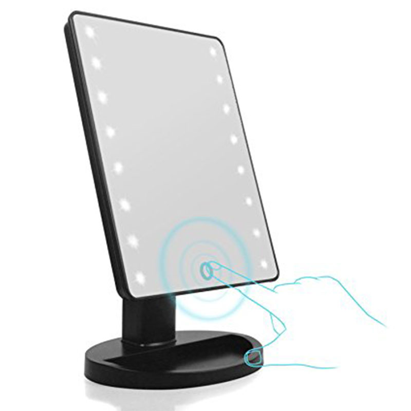 Espejo de maquillaje con Luz led FELIZ - Tienda de peinados Espejo de maquillaje con Luz led FELIZ - Tienda de peinados